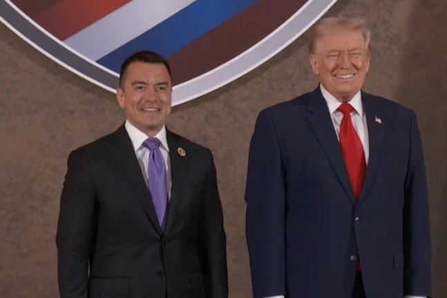 Daniel Noboa abrió la puerta a tropas de Estados Unidos para combatir al narcoterrorismo en Ecuador