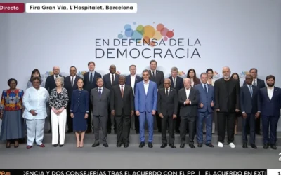 Excluyeron a Kicillof de la foto de la cumbre de izquierda en Barcelona