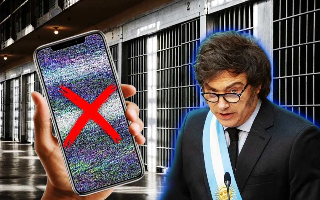 el-gobierno-de-milei-bloqueara-el-uso-de-celulares-en-penales-federales