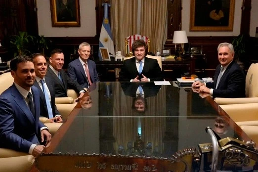 javier-milei-recibio-en-casa-rosada-a-peter-thiel:-cofundador-de-paypal-y-presidente-de-palantir