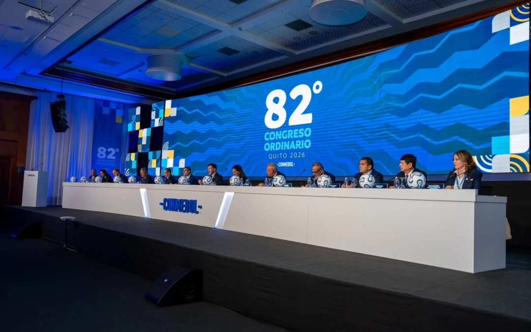 82°-congreso-de-conmebol:-respaldo-a-infantino,-superavit-multimillonario,-mundial-2030-y-mas