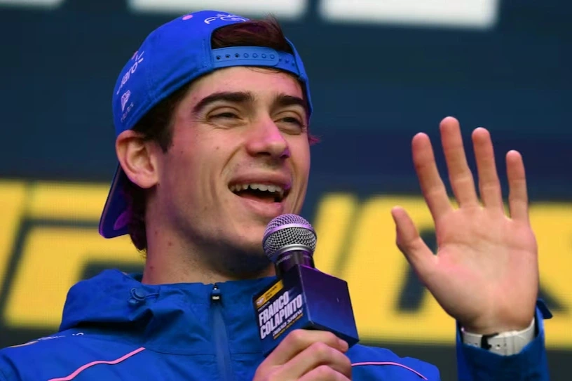franco-colapinto-no-pudo-ocultar-su-felicidad-tras-su-exhibicion:-‘son-los-mejores-fans-del-mundo’