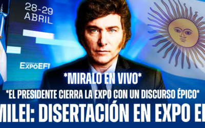 EN VIVO: Javier Milei da un discurso en el cierre de la Expo EFI 2026