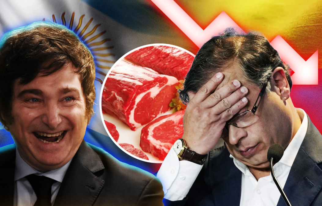 Gustavo Petro fue humillado tras intentar criticar a Milei por el consumo de carne en Argentina