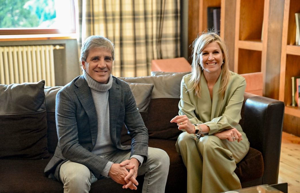 caputo-se-reunio-con-la-reina-maxima-zorreguieta-en-la-previa-al-foro-llao-llao