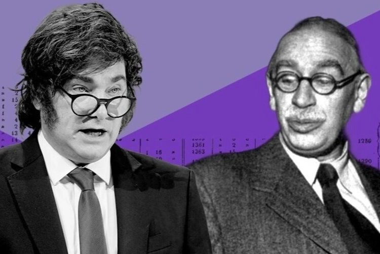 Javier Milei apuntó contra Keynes y lo vinculó al origen de políticas corruptas