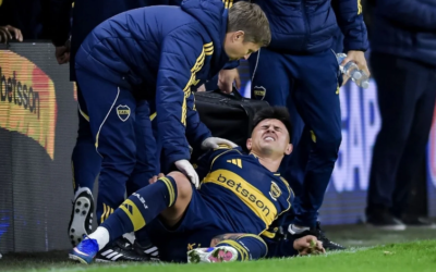 Malas noticias en Boca: Adam Bareiro estará varias semanas afuera por lesión