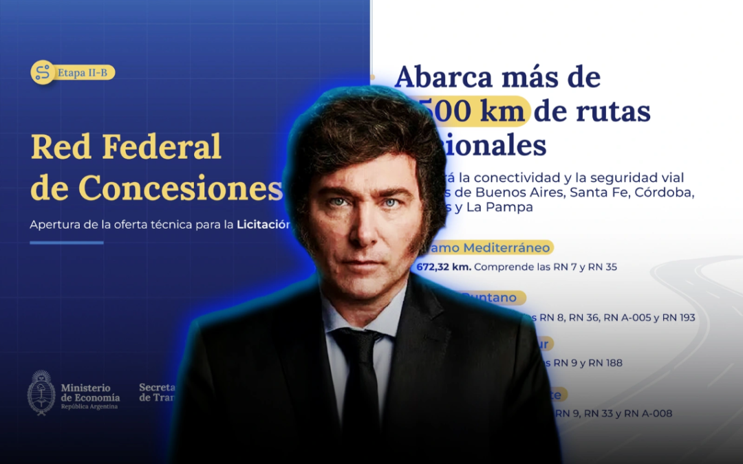 Red Federal de Concesiones: el Gobierno recibió 17 ofertas para operar más de 2.500 kilómetros de rutas