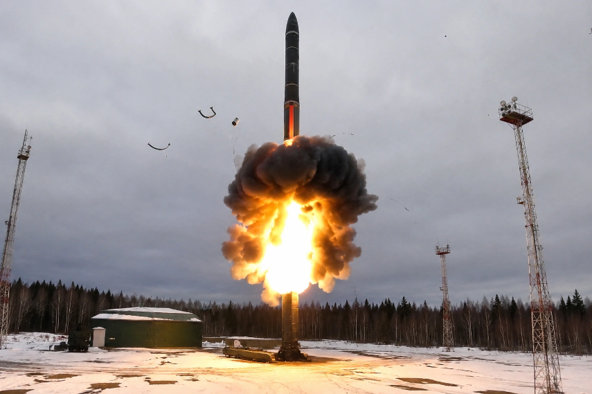 Rusia anuncia el despliegue del Sarmat: el misil nuclear “más poderoso del mundo”