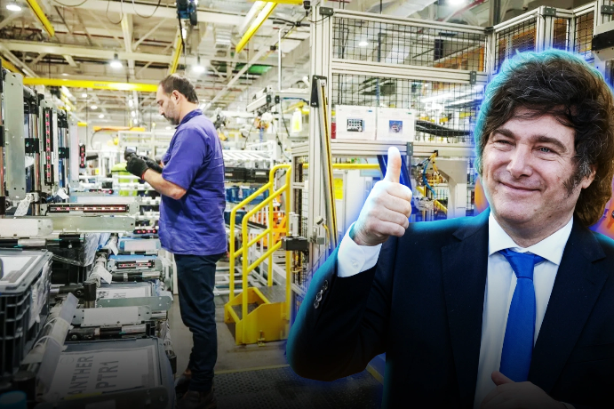 La industria argentina creció en marzo y la capacidad instalada rozó el 60%