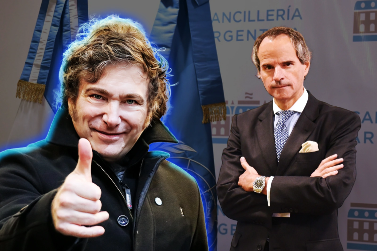 rafael-grossi-afirmo-que-javier-milei-“es-el-presidente-argentino-mas-conocido-en-la-historia”
