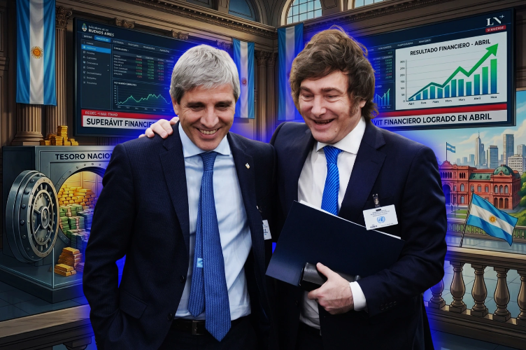 El Gobierno de Milei logró un nuevo superávit financiero en abril