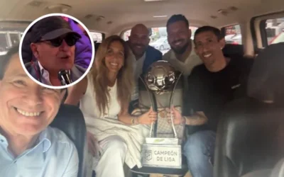 La fuerte comparación de ‘Pipo’ Rossi sobre la foto de Di Maria en la combi con la copa: ‘Exactamente el mismo efecto’