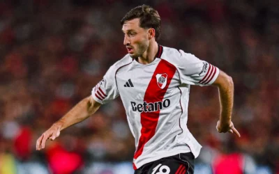 Siguen las bajas en River: Matías Viña se lesionó y se perderá la final del Torneo Apertura 2026