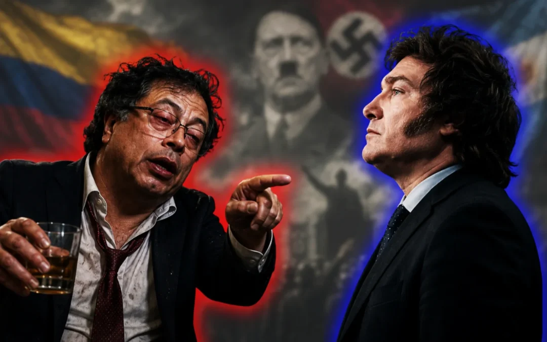 gustavo-petro-critico-a-milei-por-defender-al-gobierno-boliviano-y-lo-comparo-con-hitler