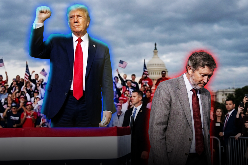 Cuidado, Trump vigila: El candidato del presidente derrotó al diputado antitrumpista Thomas Massie en Kentucky
