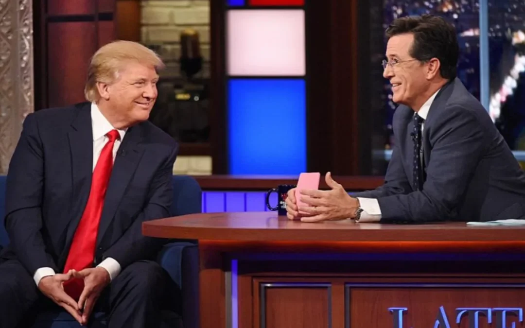 trump-liquido-a-stephen-colbert-tras-la-cancelacion-de-su-show:-“sin-talento,-sin-rating-y-sin-vida”
