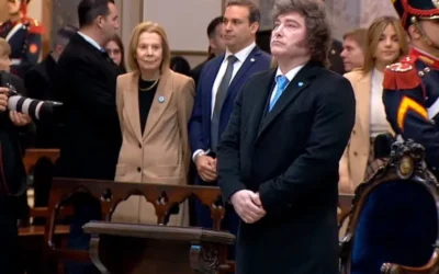 Javier Milei participa del Tedeum del 25 de Mayo en la Catedral Metropolitana