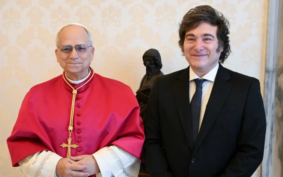 milei-confirmo-una-posible-visita-del-papa-leon-xiv-a-la-argentina-en-noviembre