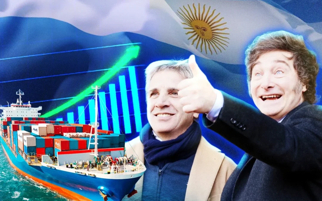 desde-la-asuncion-de-milei,-las-exportaciones-argentinas-crecieron-un-45%