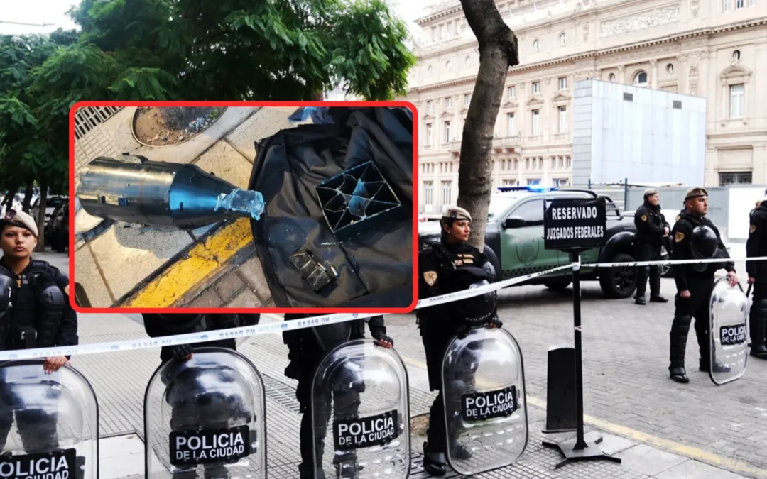 tiraron-una-replica-de-una-bomba-en-tribunales-con-una-nota-escrita-en-arabe